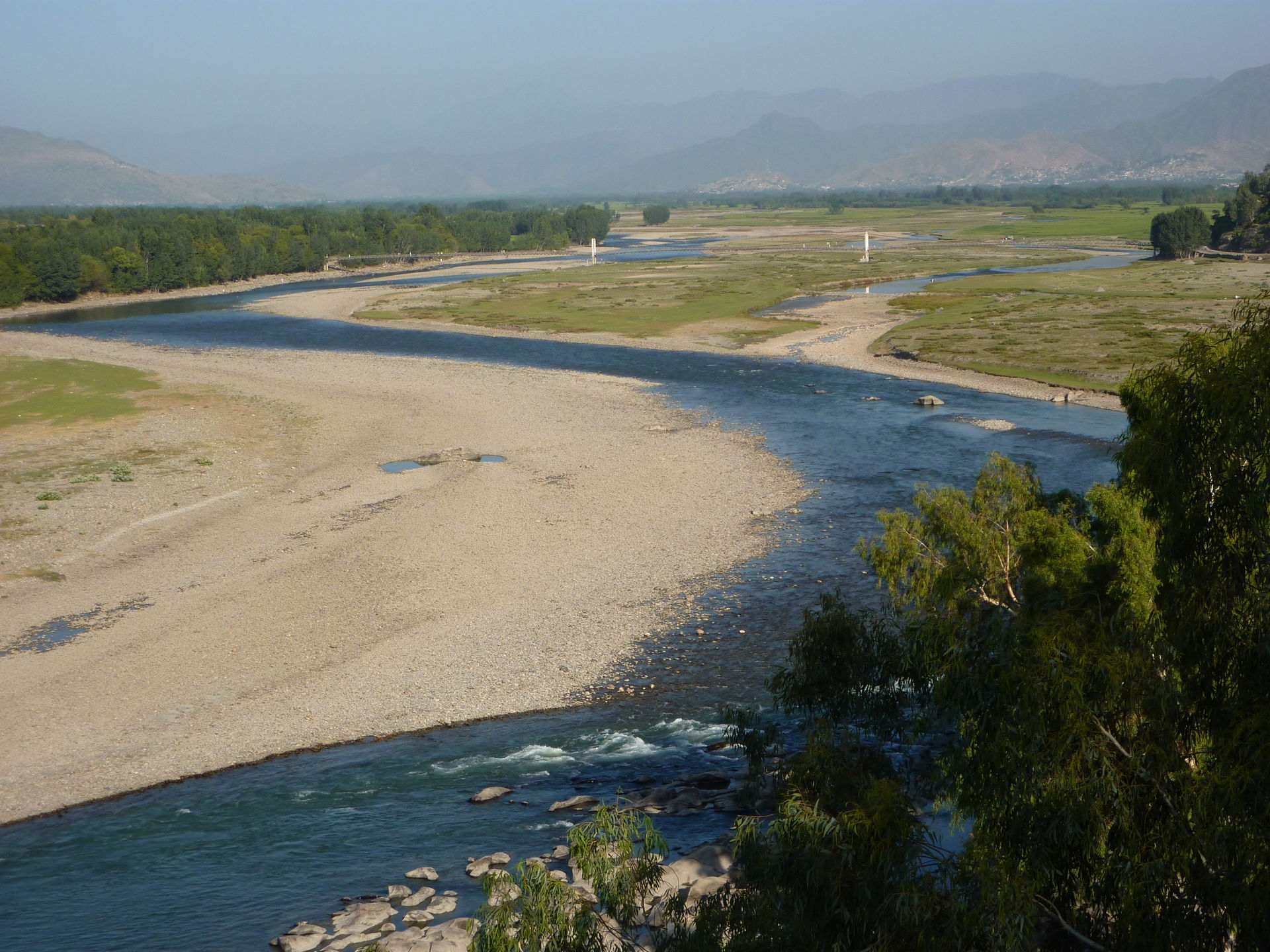 Beautiful landscape of outskirts of Batkhela (Trai)