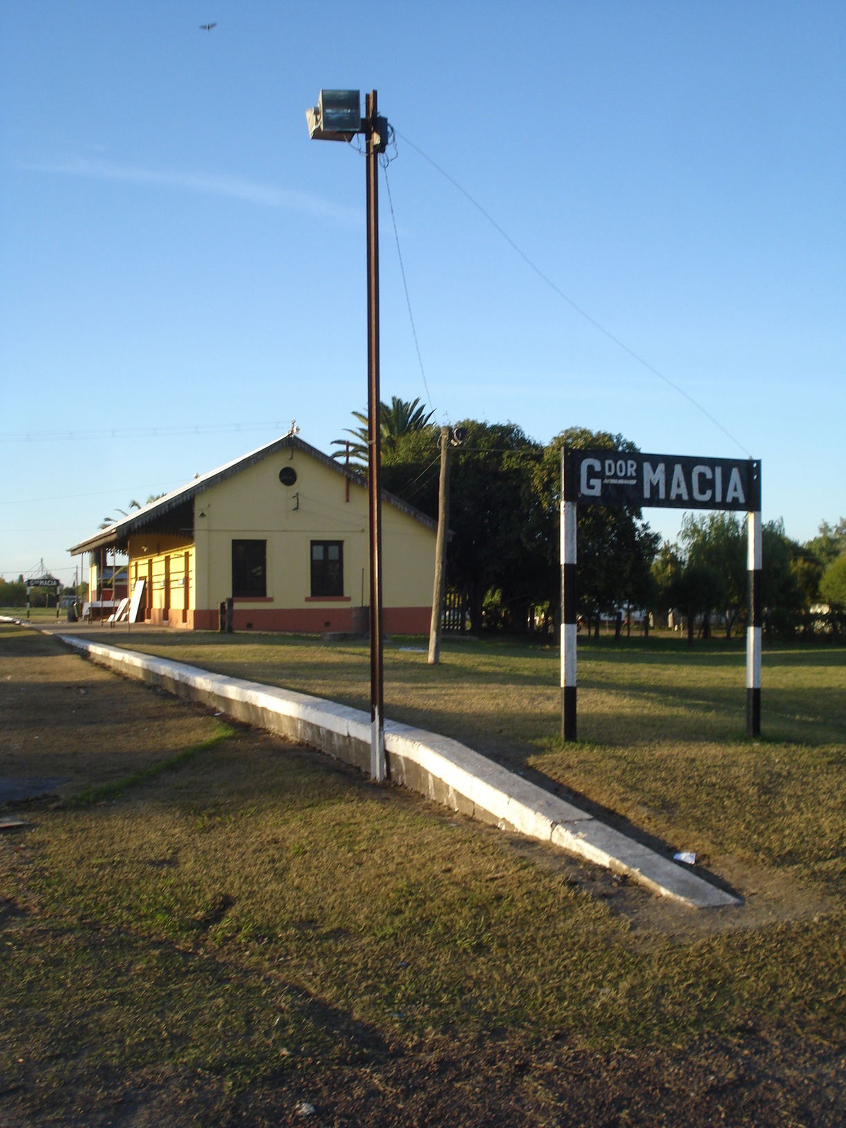 Gobernador Maciá train station, in Maciá, Entre Ríos Province, …