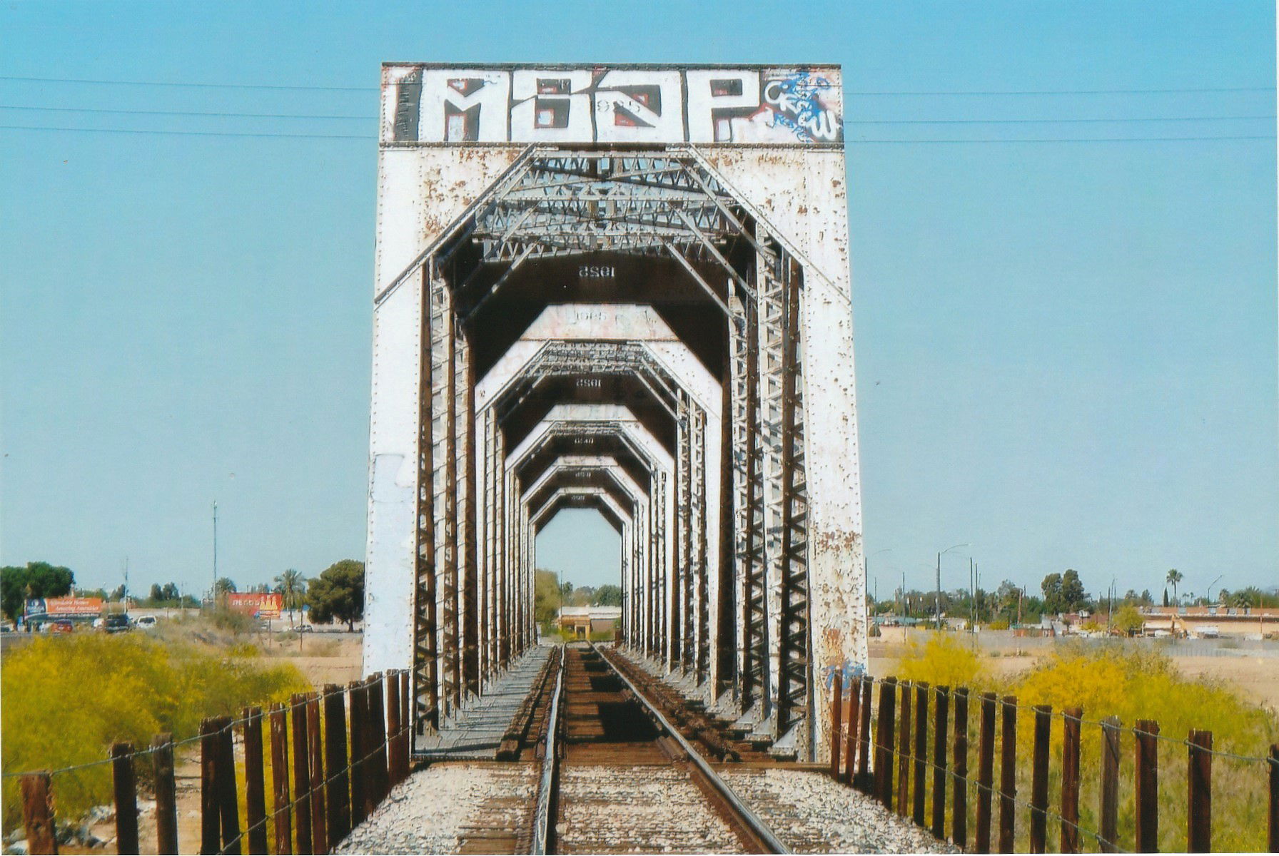 Avondale-Union Pacific Railroad Bridge-built in 1926 and locate…