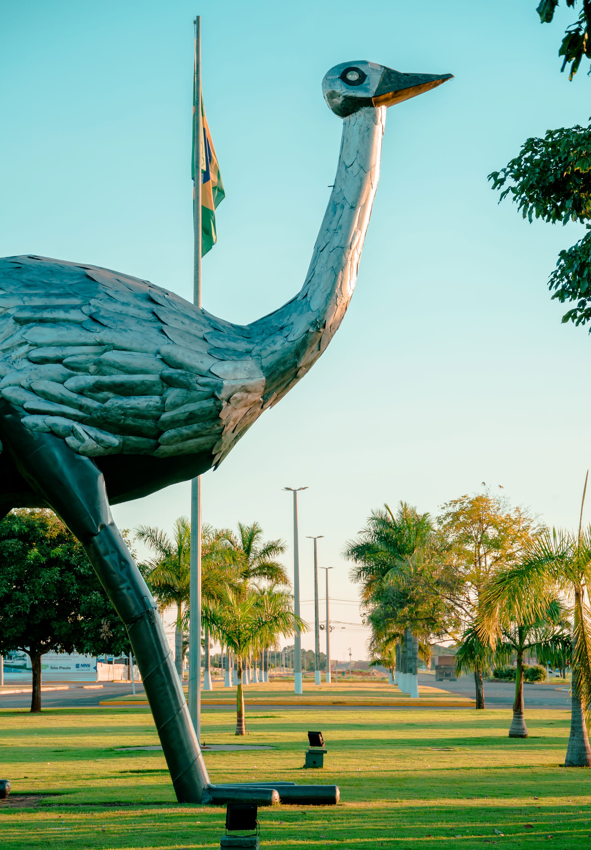 Monumento Ema Paço Municipal Lucas do Rio Verde