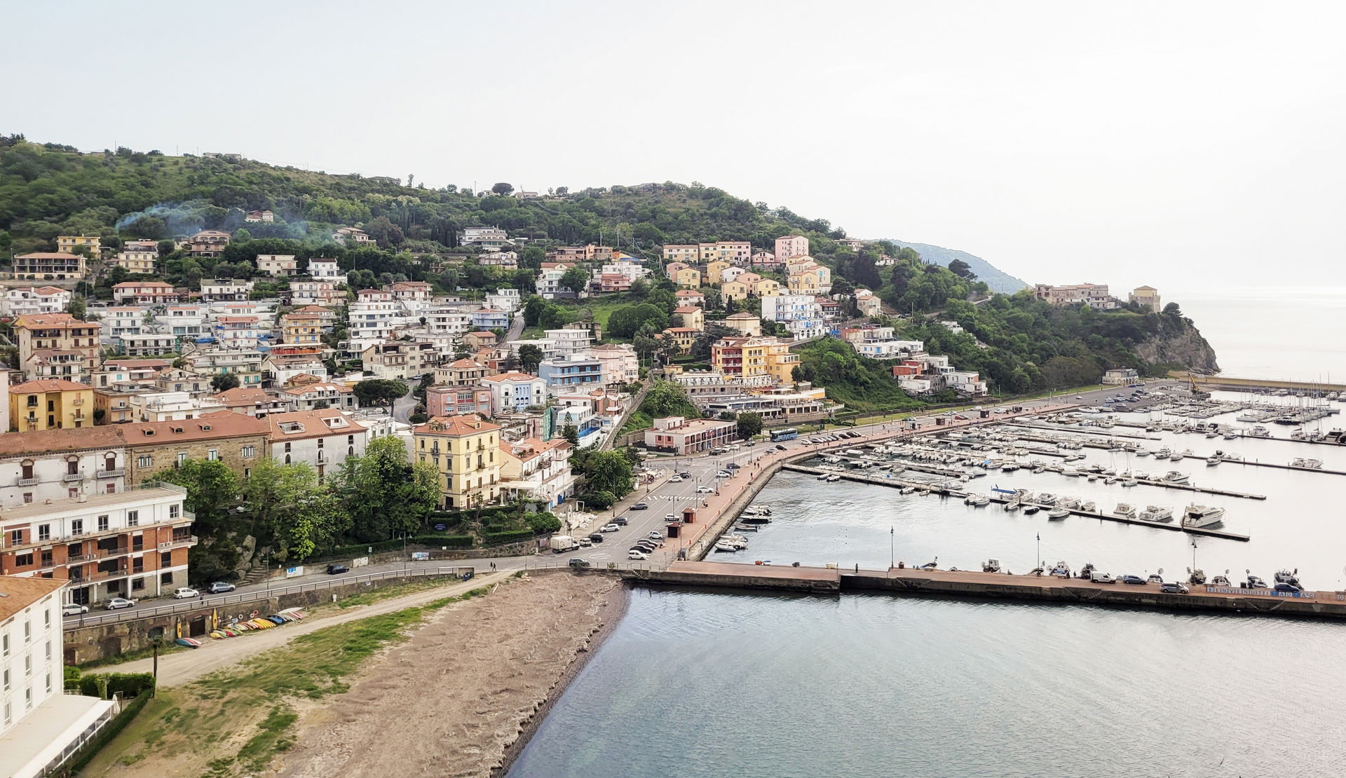 View of Agropoli, Italy