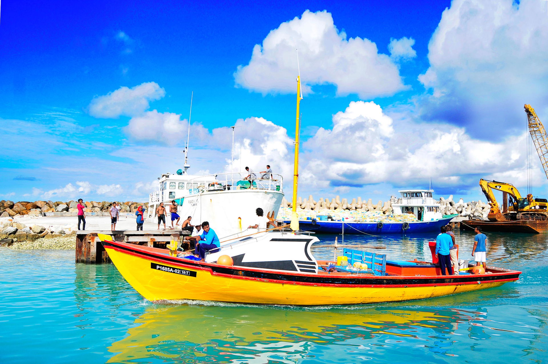 Fishing in Fuvahmulah, Kattelhi Fishing is a popular Sports in …