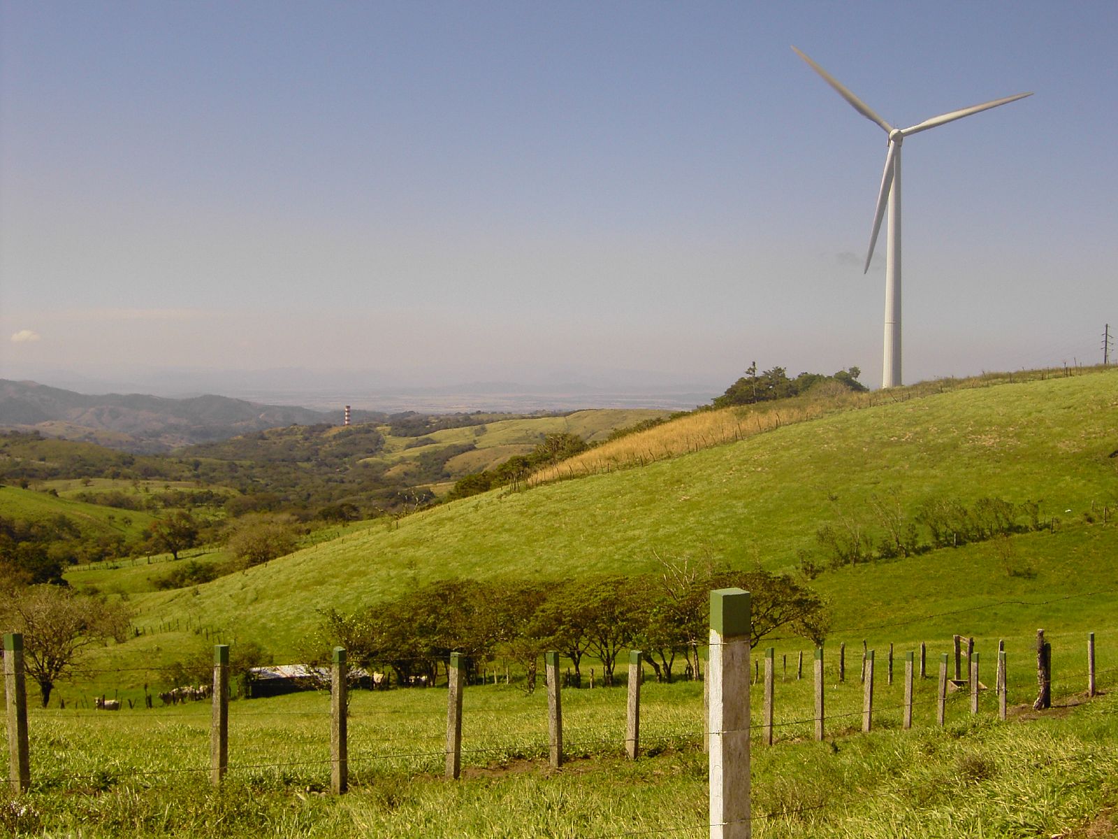 Windmill in Tilarán, Costa Rica