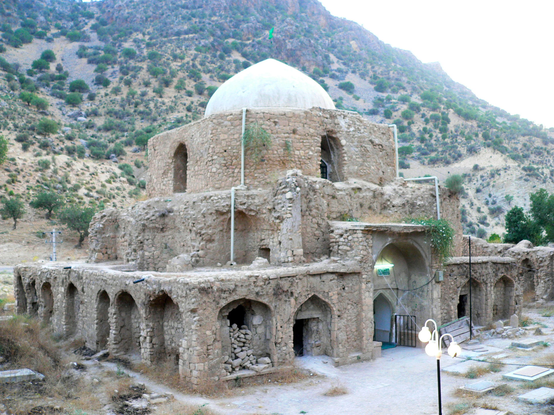 This is a photo of a monument in Iran identified by the ID
