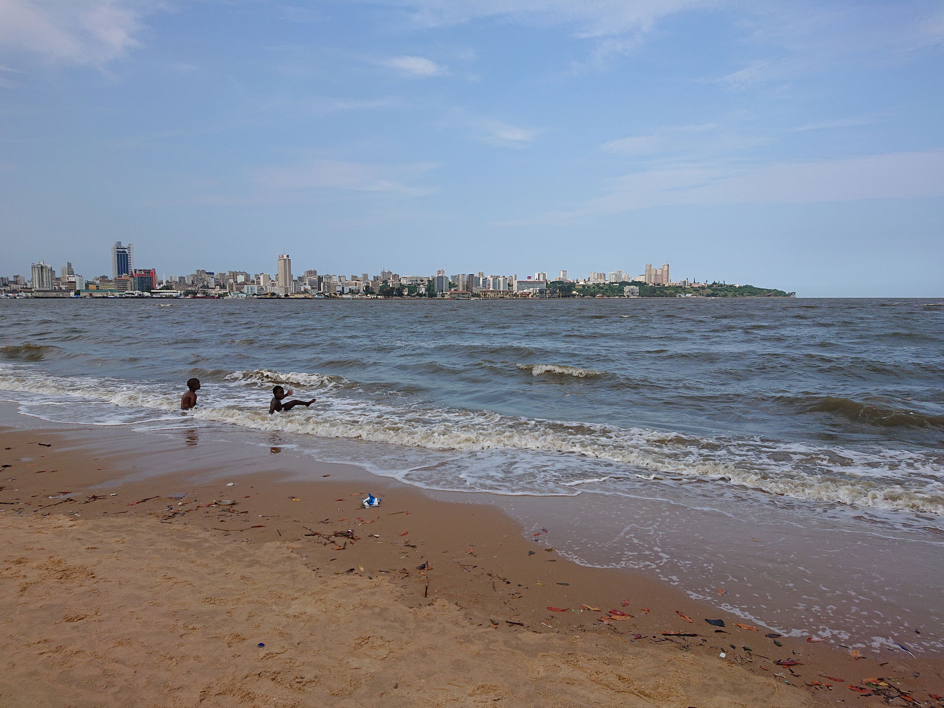 Maputo seaside view as seen from Katembe