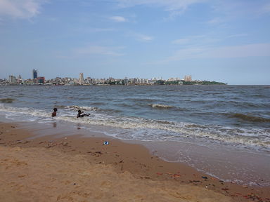 Maputo seaside view as seen from Katembe