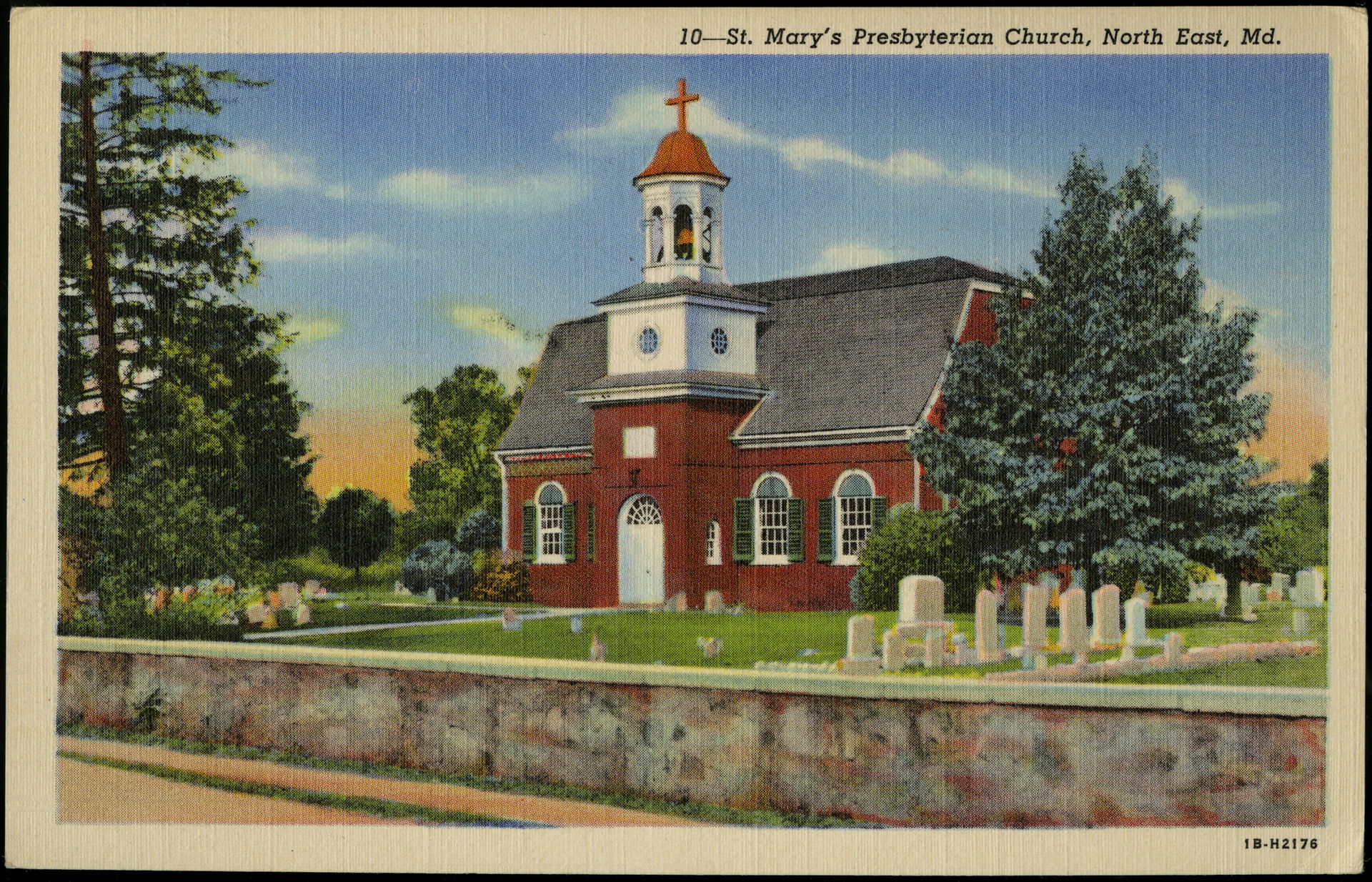 St Mary's Presbyterian church in the town of North East, Maryla…