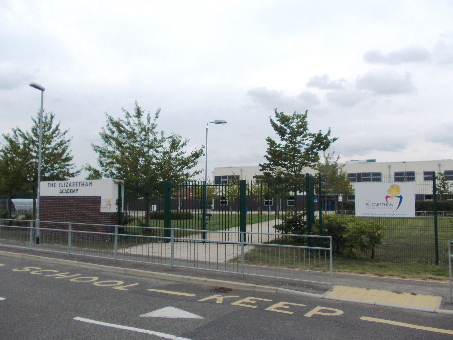 Front of the Elizabethan Academy, Retford