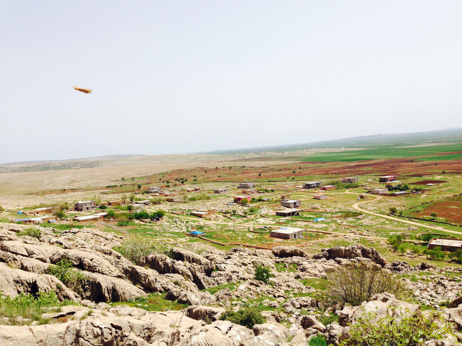 General view of Tevekli, Ergani.