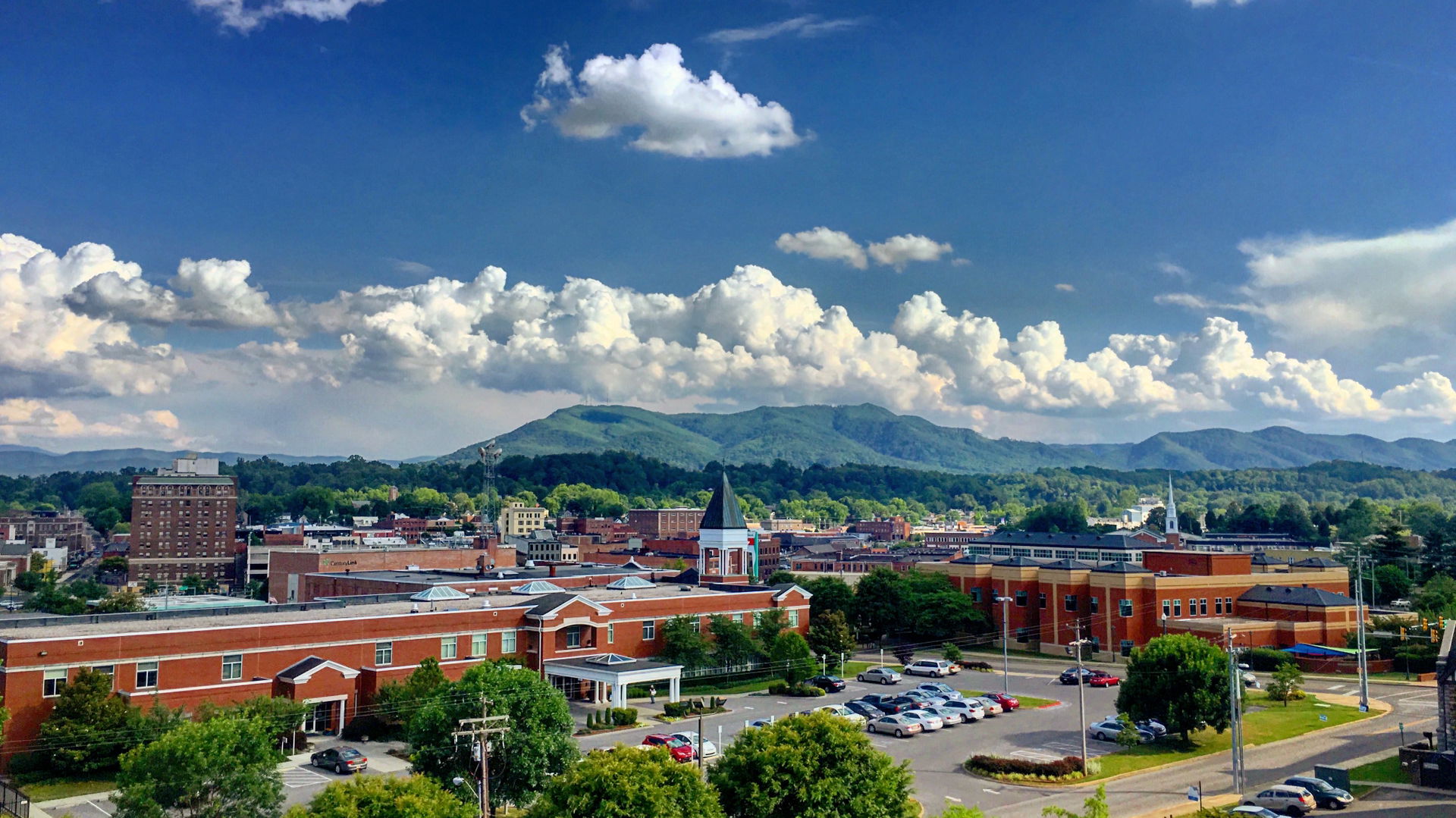 This is a photo of picturesque, downtown Johnson City Tennessee…