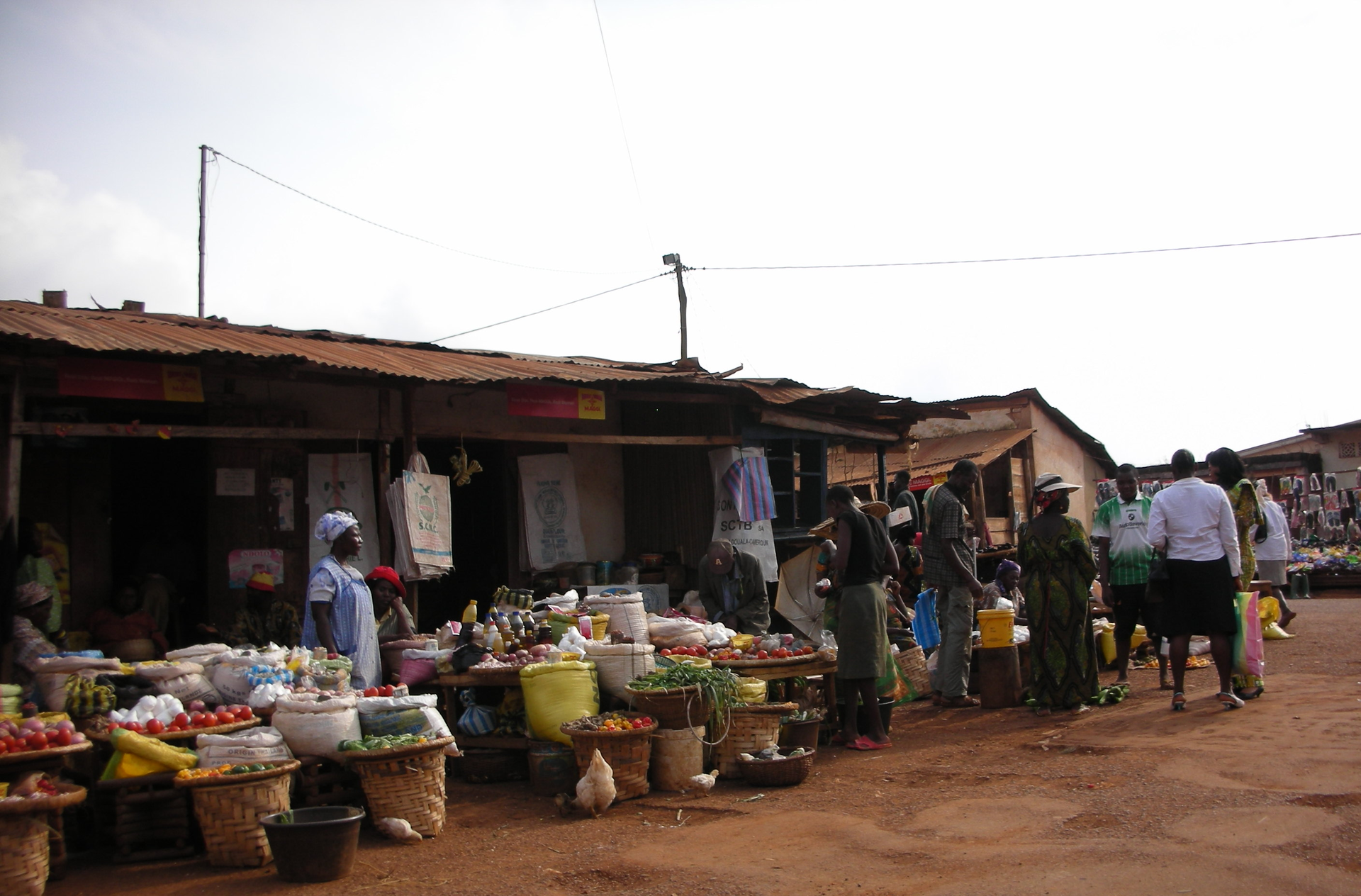 Marché A in Bangangté, Cameroon