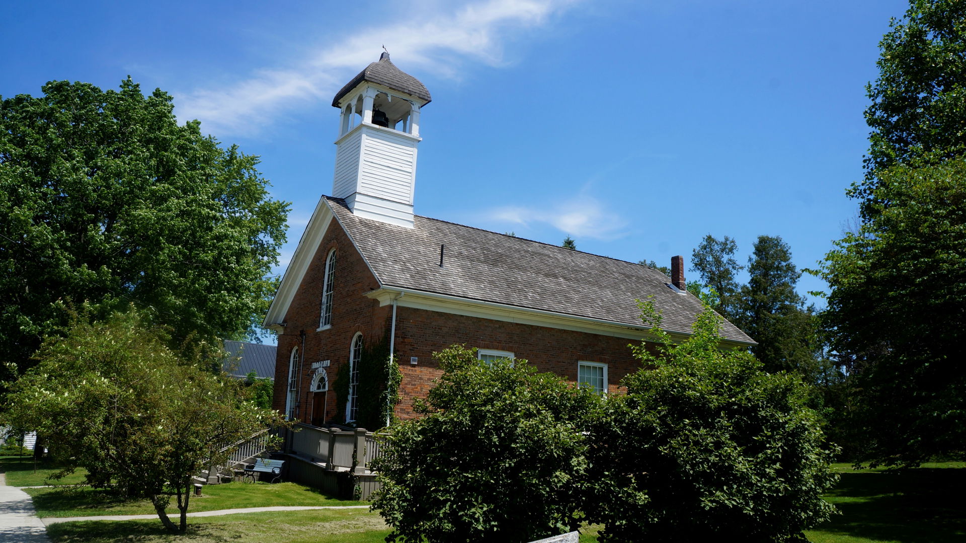 The Vittoria Town Hall in Vittoria, Ontario