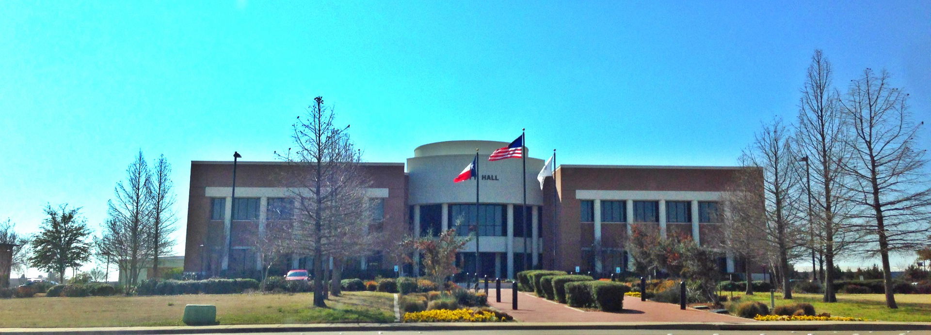 View of Mansfield City Hall (Texas)