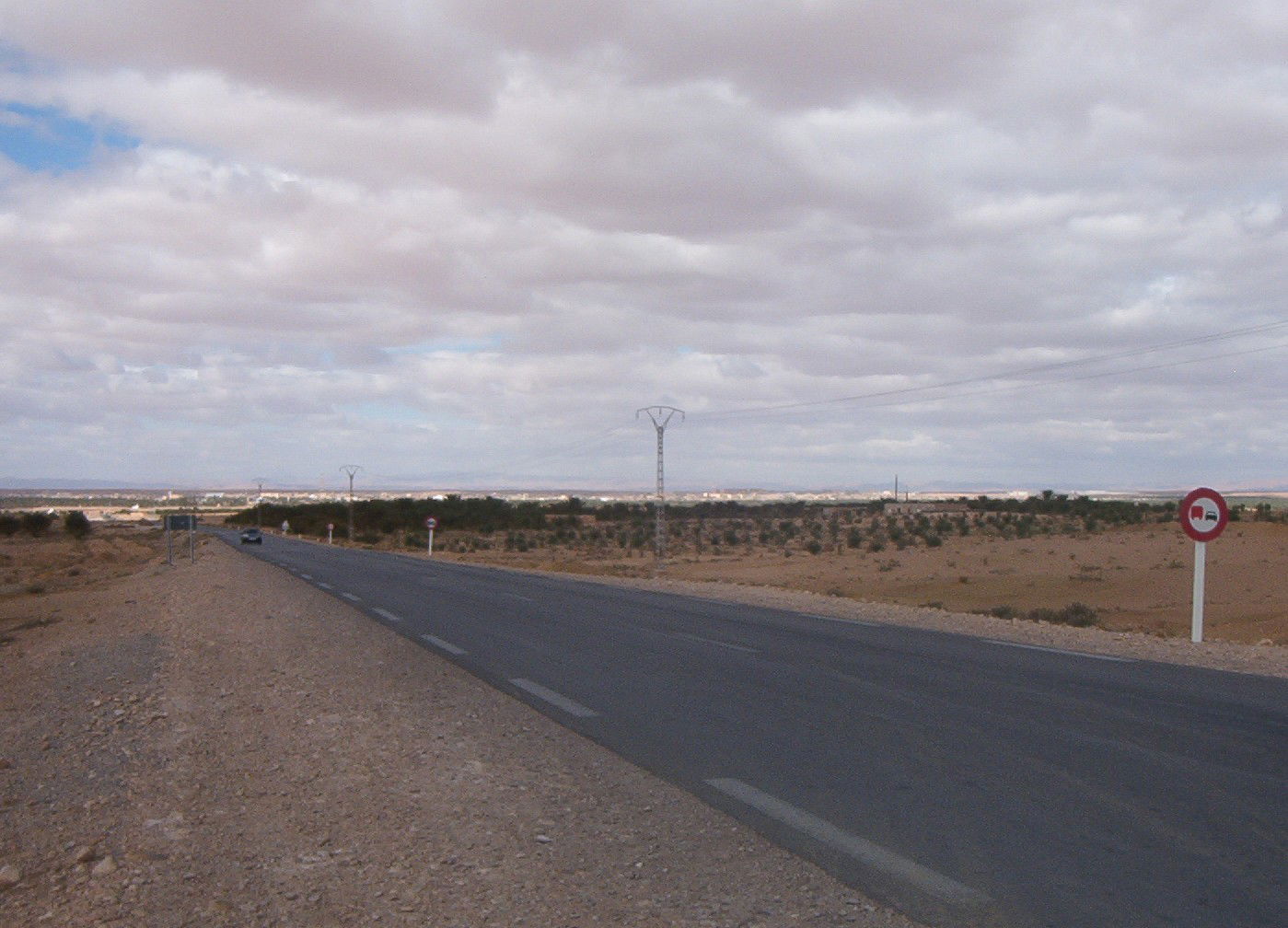 Sortie Sud de Ouled Djellal
