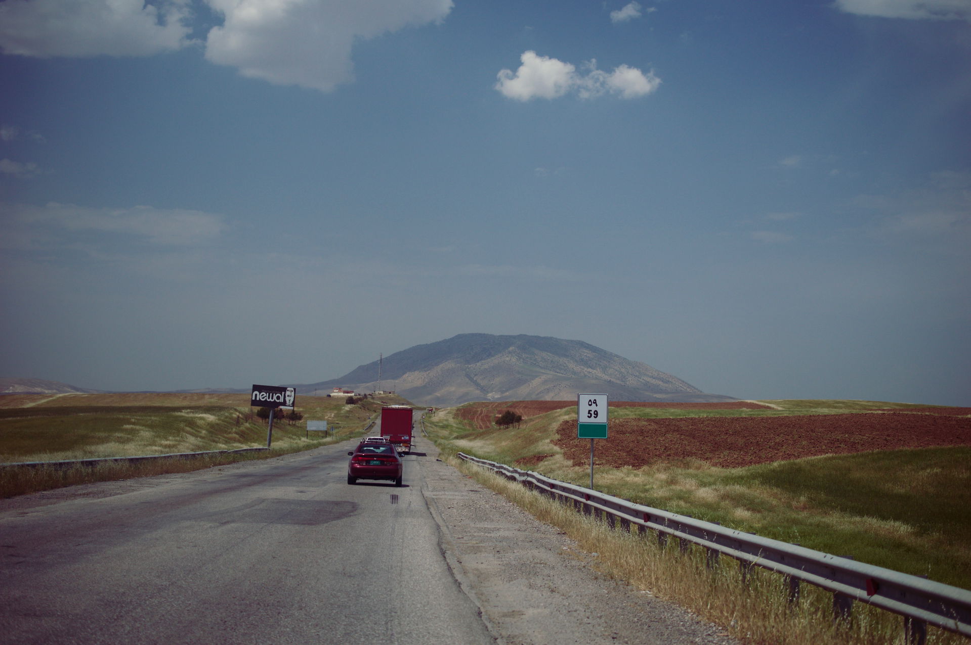 Maqlub Mountain between Kalek and Bardarash