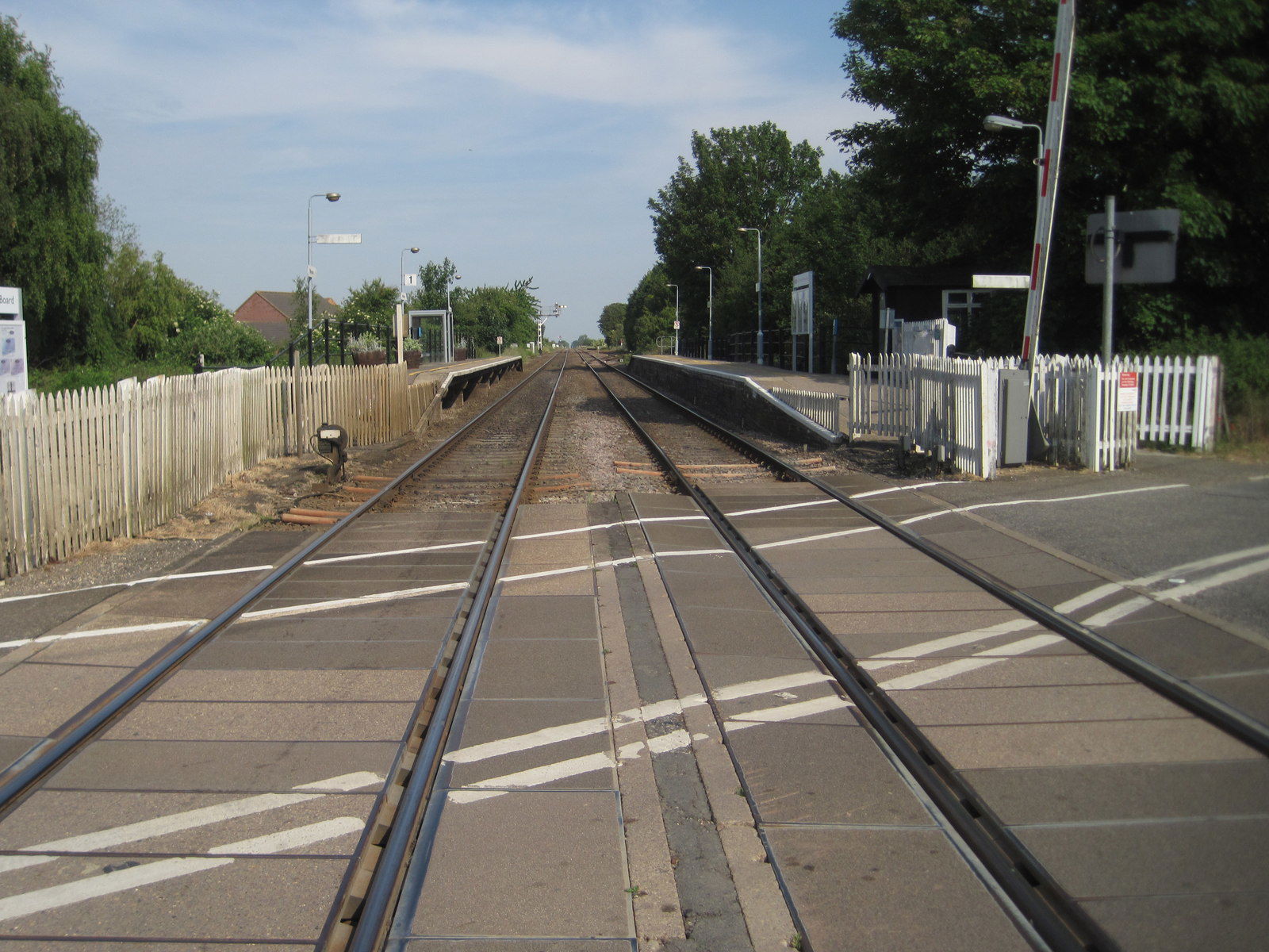 Manea railway station, Cambridgeshire