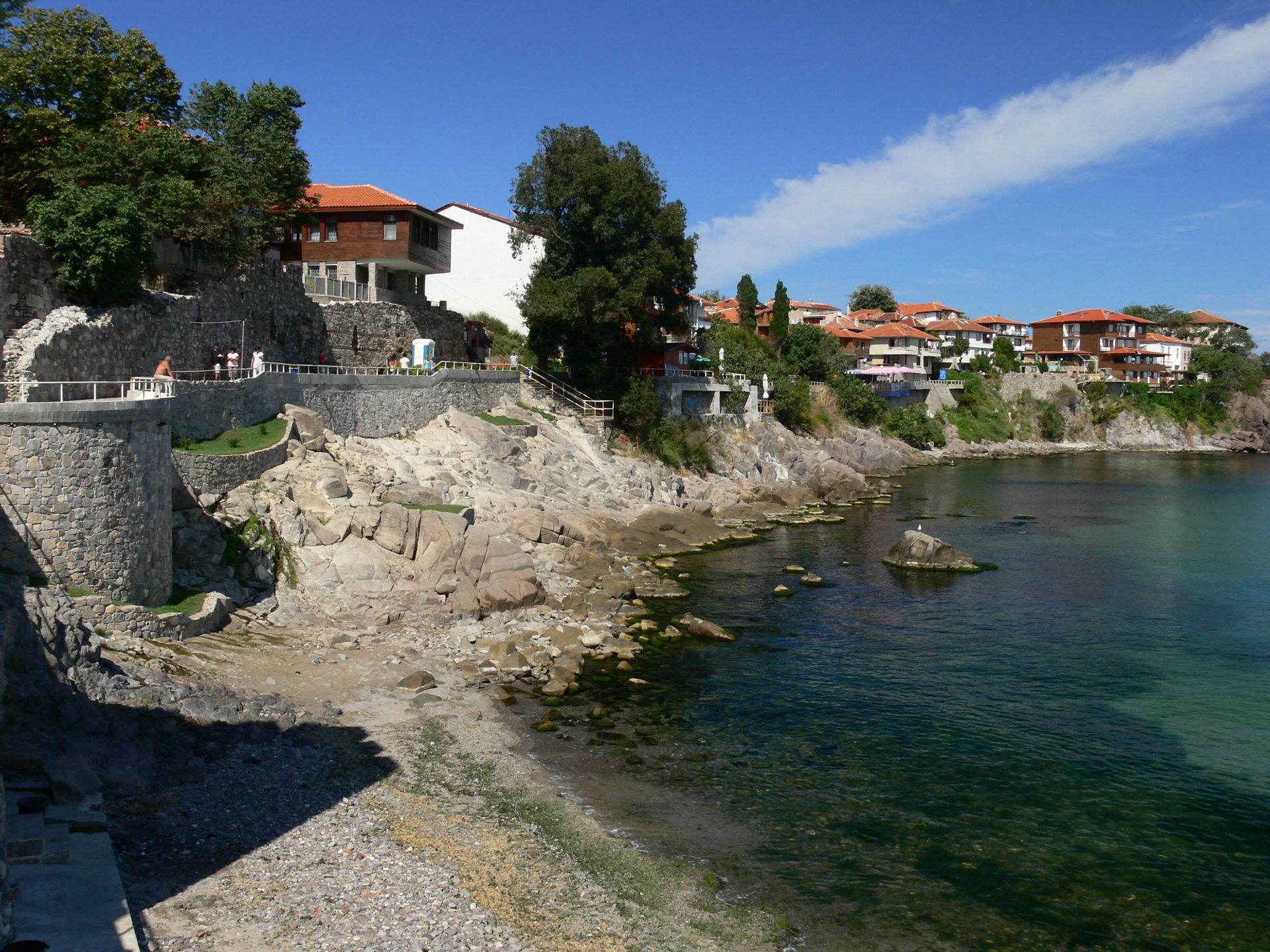 Part of Bulgarian city Sozopol, built when city was called Apol…