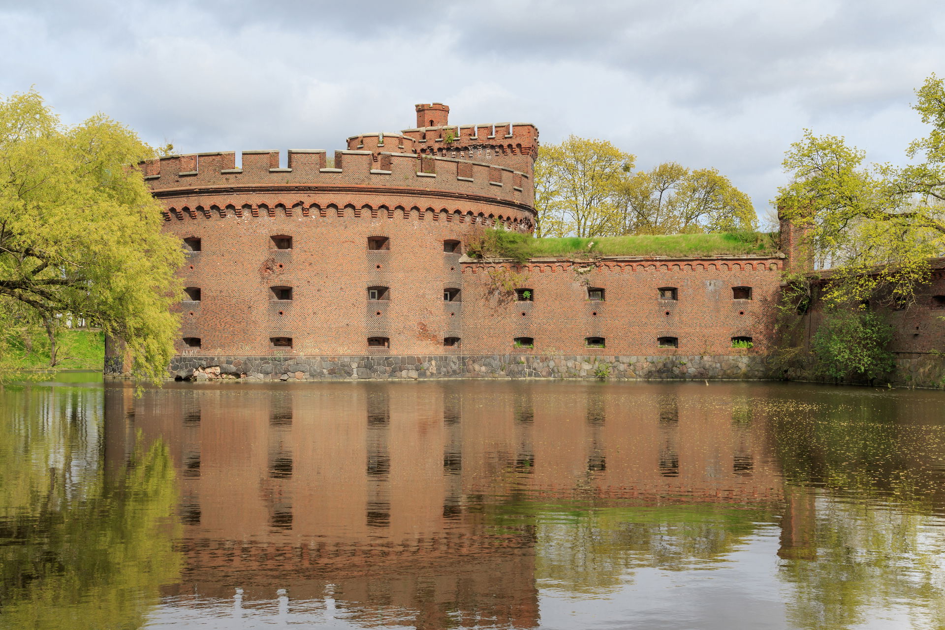 Wrangel Tower in Kaliningrad formerly Königsberg, Kaliningrad O…