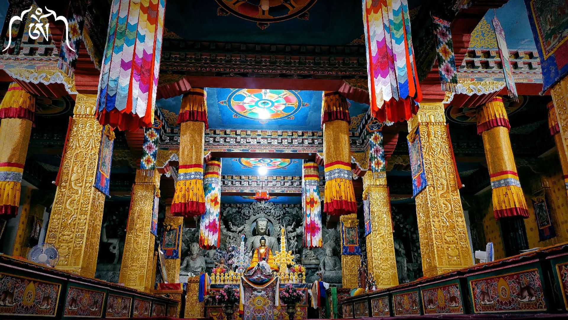 Lost in the world, found in a temple