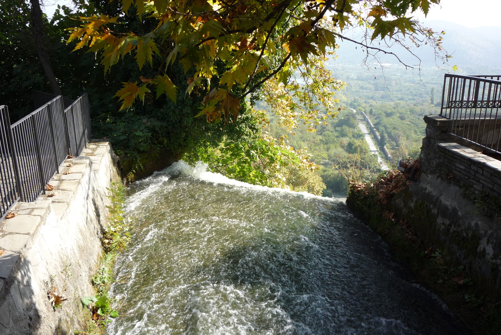 Waterfall at Edessa, Greece