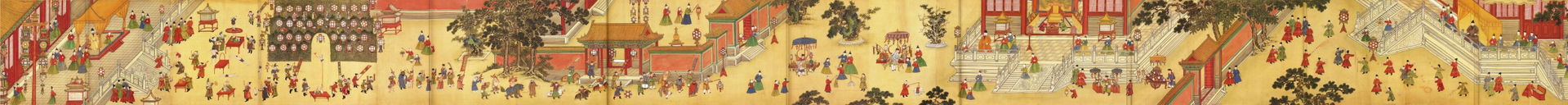 The painting was done by imperial court painter in China's Ming…