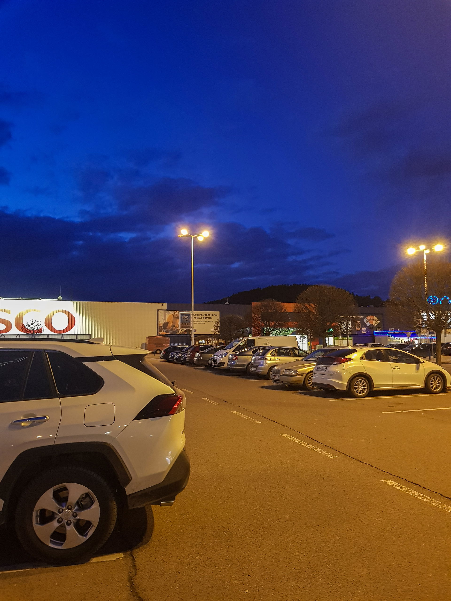 Tesco supermarket in Považská Bystrica, Slovakia on March 10, 2…