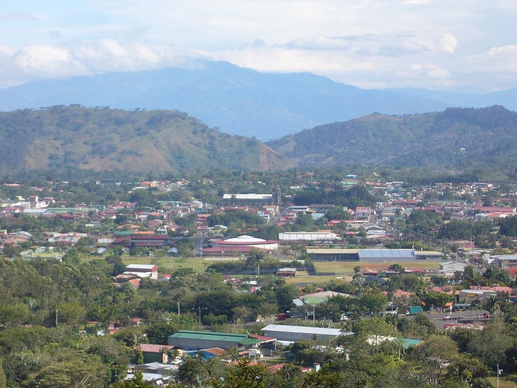 Palmares Centro, vista desde La Cima, San Ramón de Alajuela