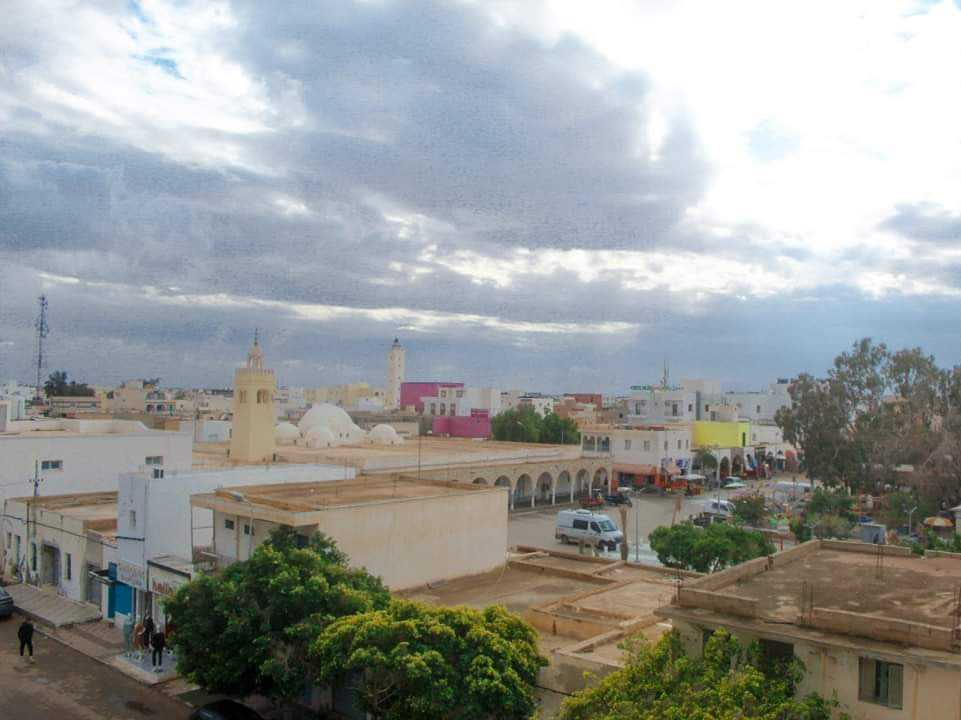 cityscape of Downtown Ben Gardane , Taken 19/12/2023