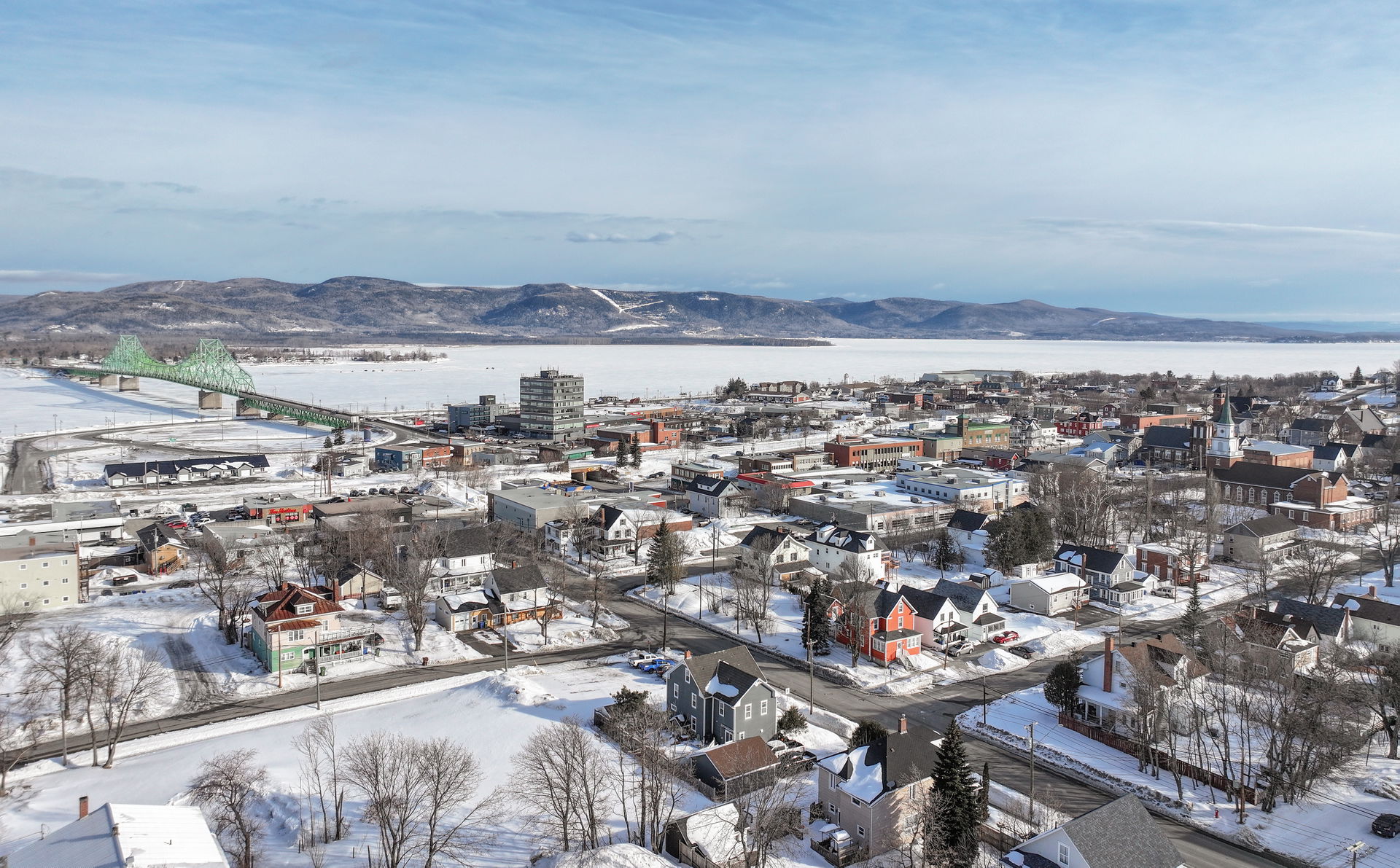 Campbellton, New Brunswick skyline