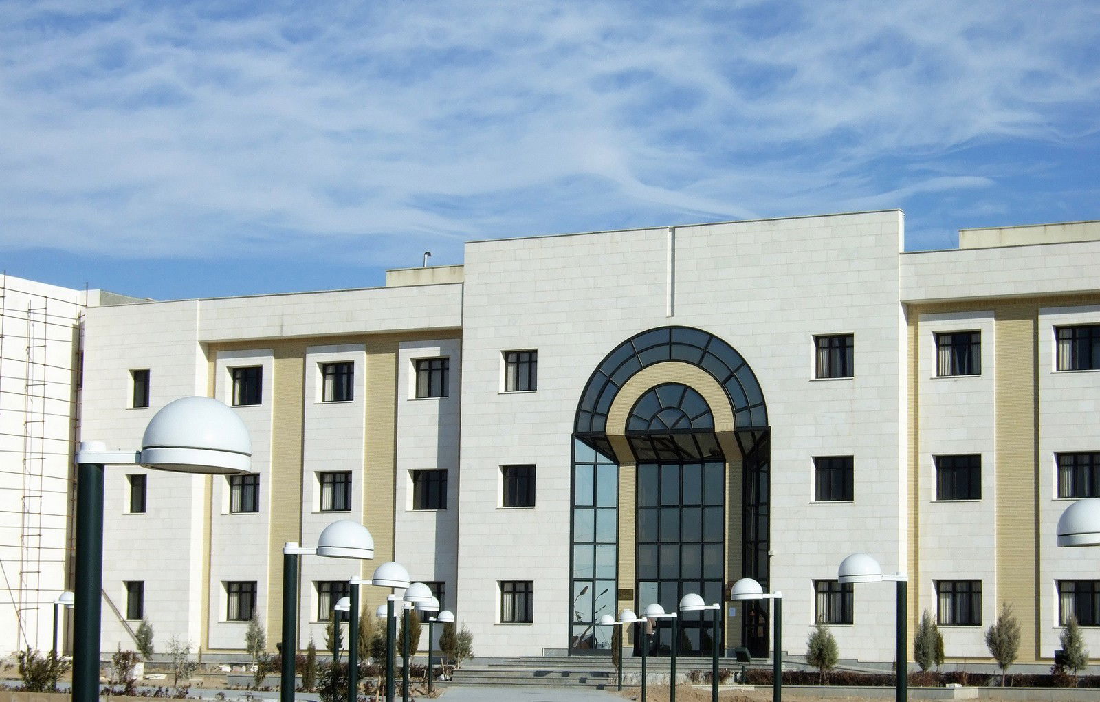 University building in Damghan, Iran.
