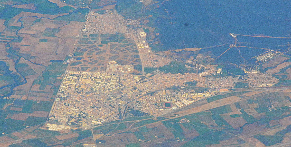 Vue aérienne d'Azzaba