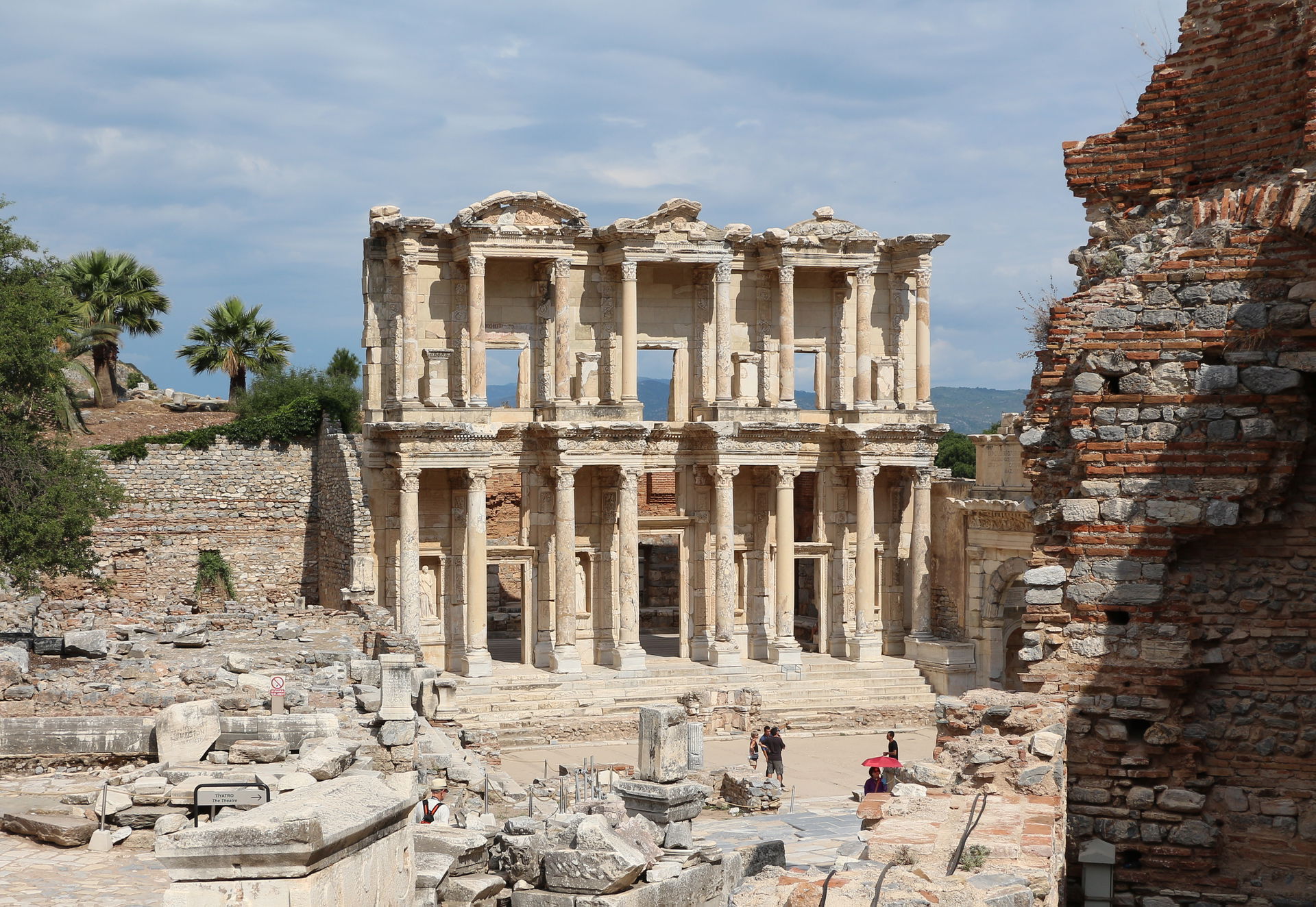 Celsus Library in Ephesus, Turkey