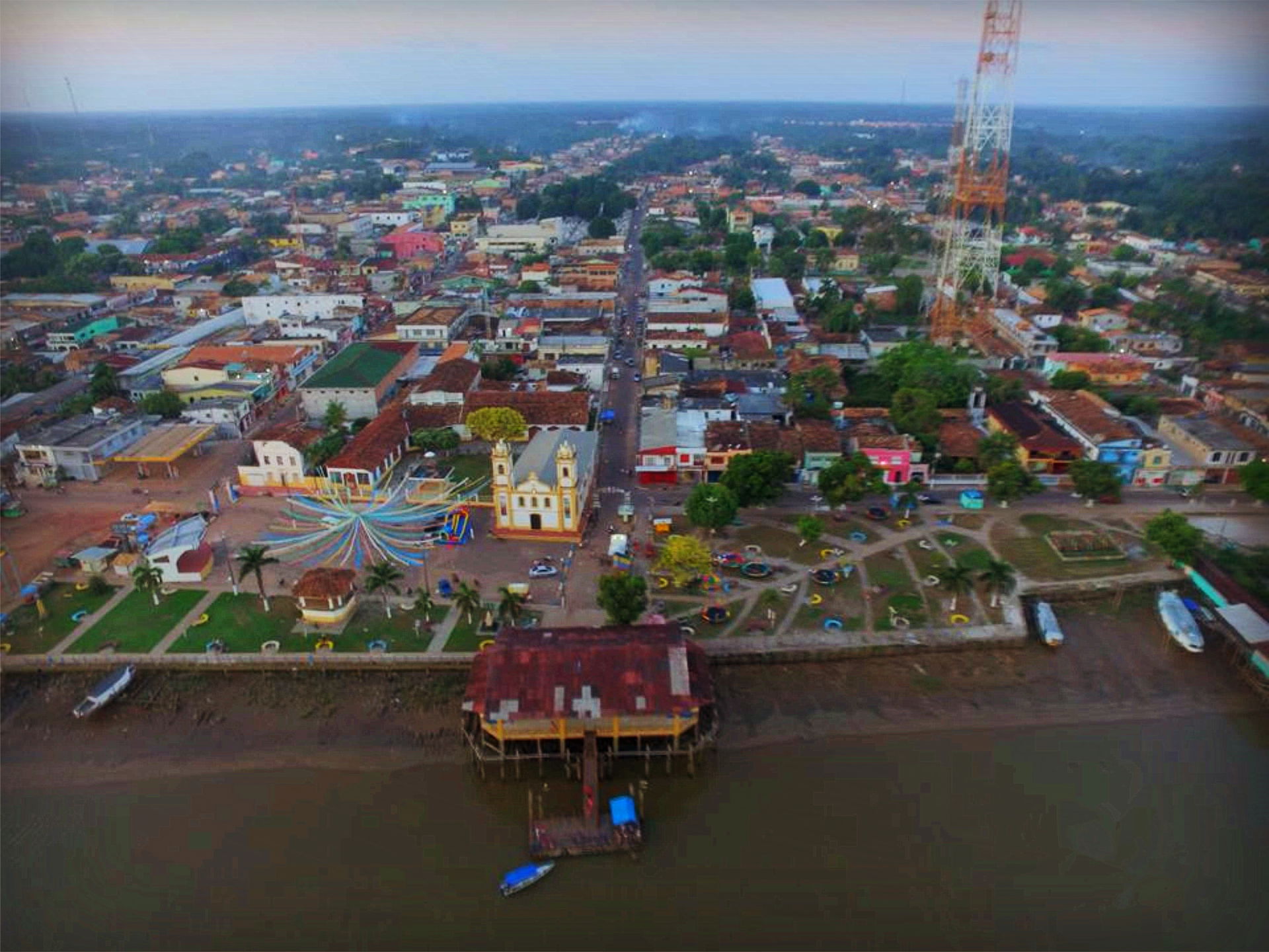 Visão panorâmica da Cidade de Igarapé-Miri