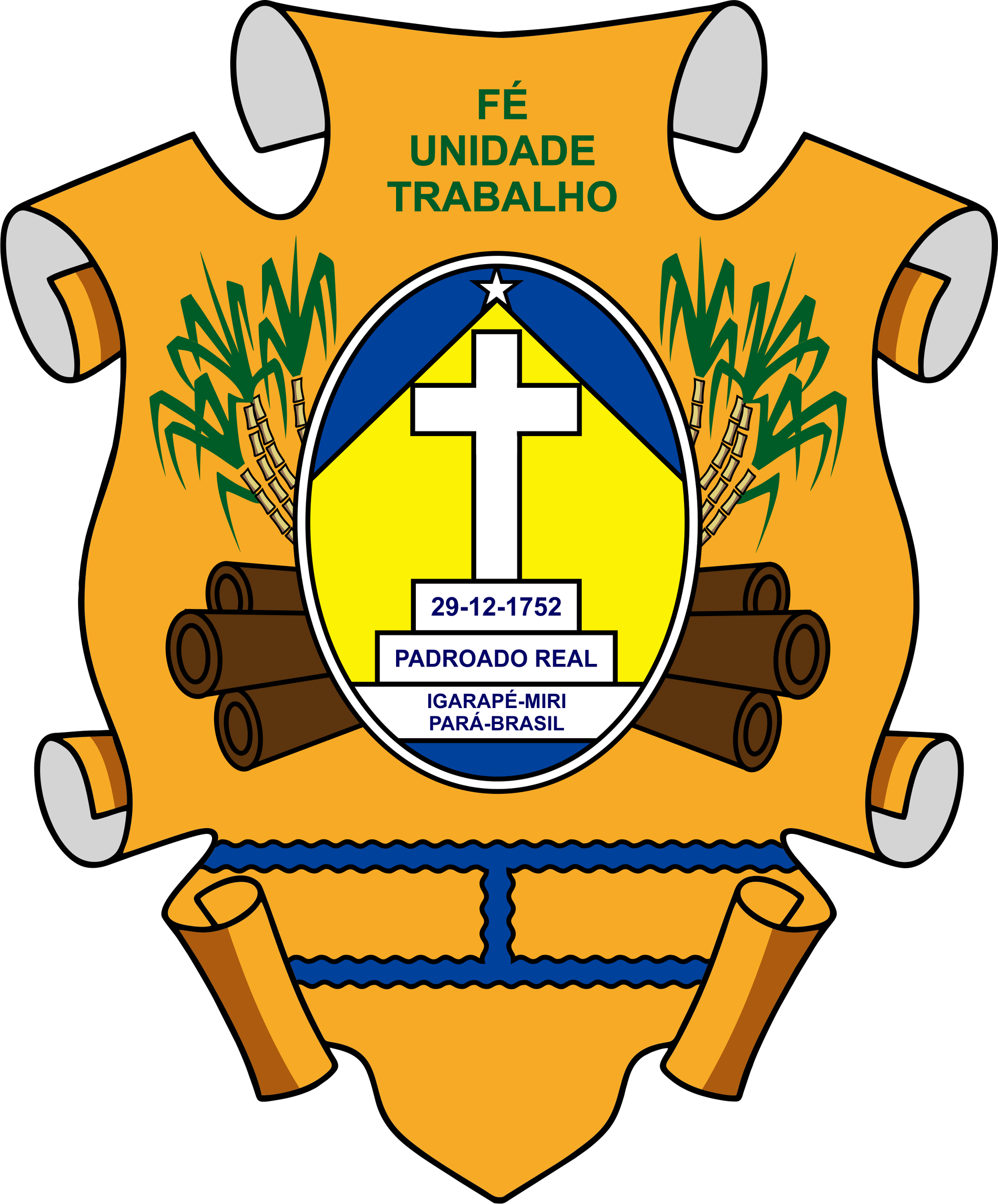 Brasão oficial do Município de Igarapé-Miri