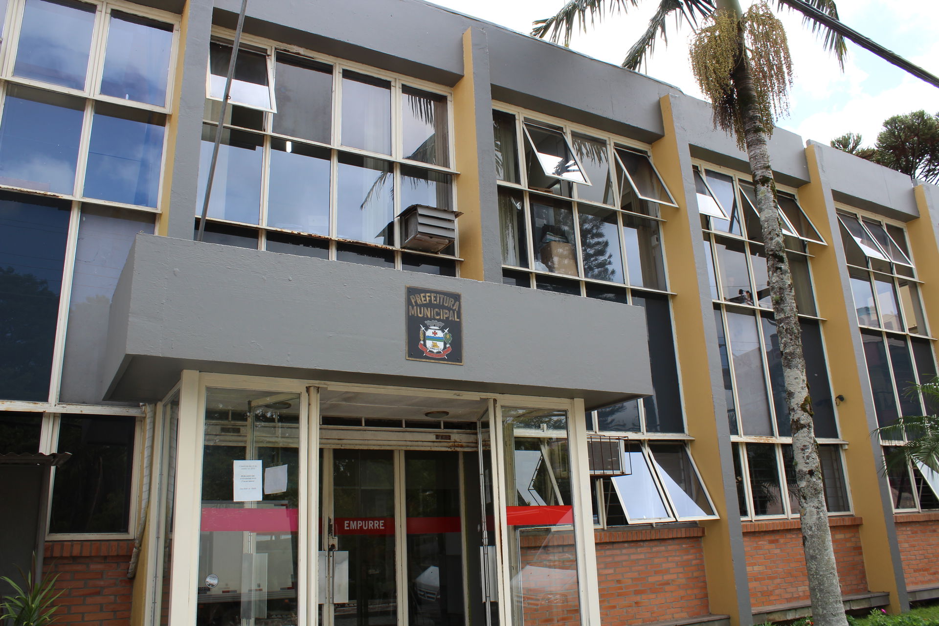 Town hall of Canguçu city in RS Brazil