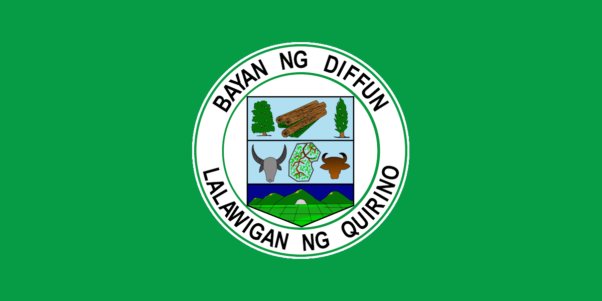 Flag of Diffun, Quirino