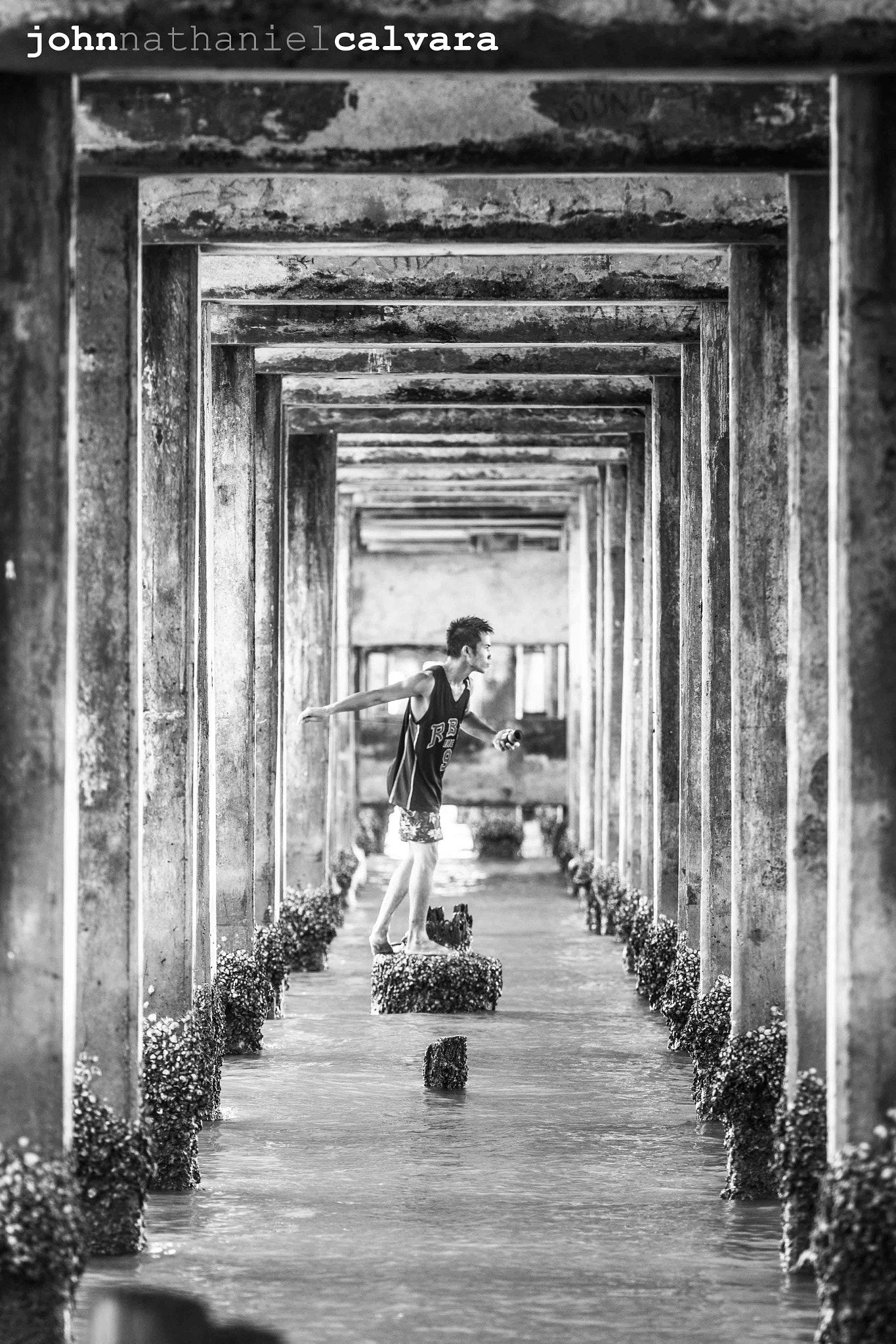 500px provided description: Fishing under the bridge. Yeah, coo…