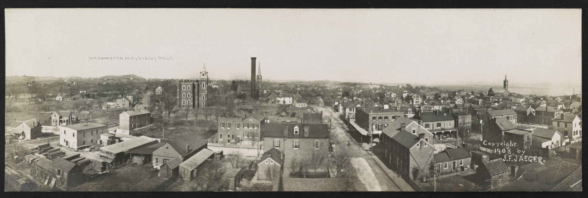 Title: Washington Mo. looking west
Abstract/medium: 1 photograp…