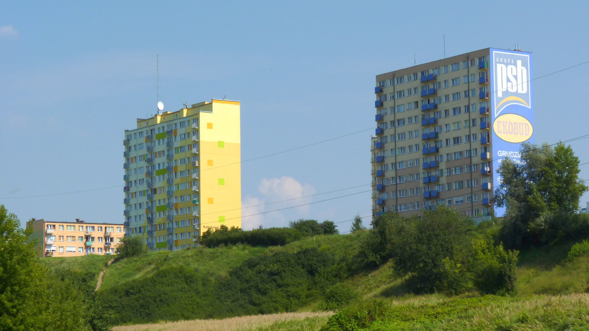 Grudziądz - widok z jaru.