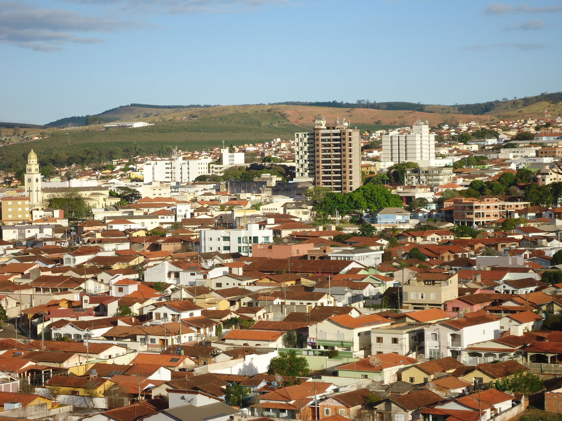 Vista do centro da cidade.