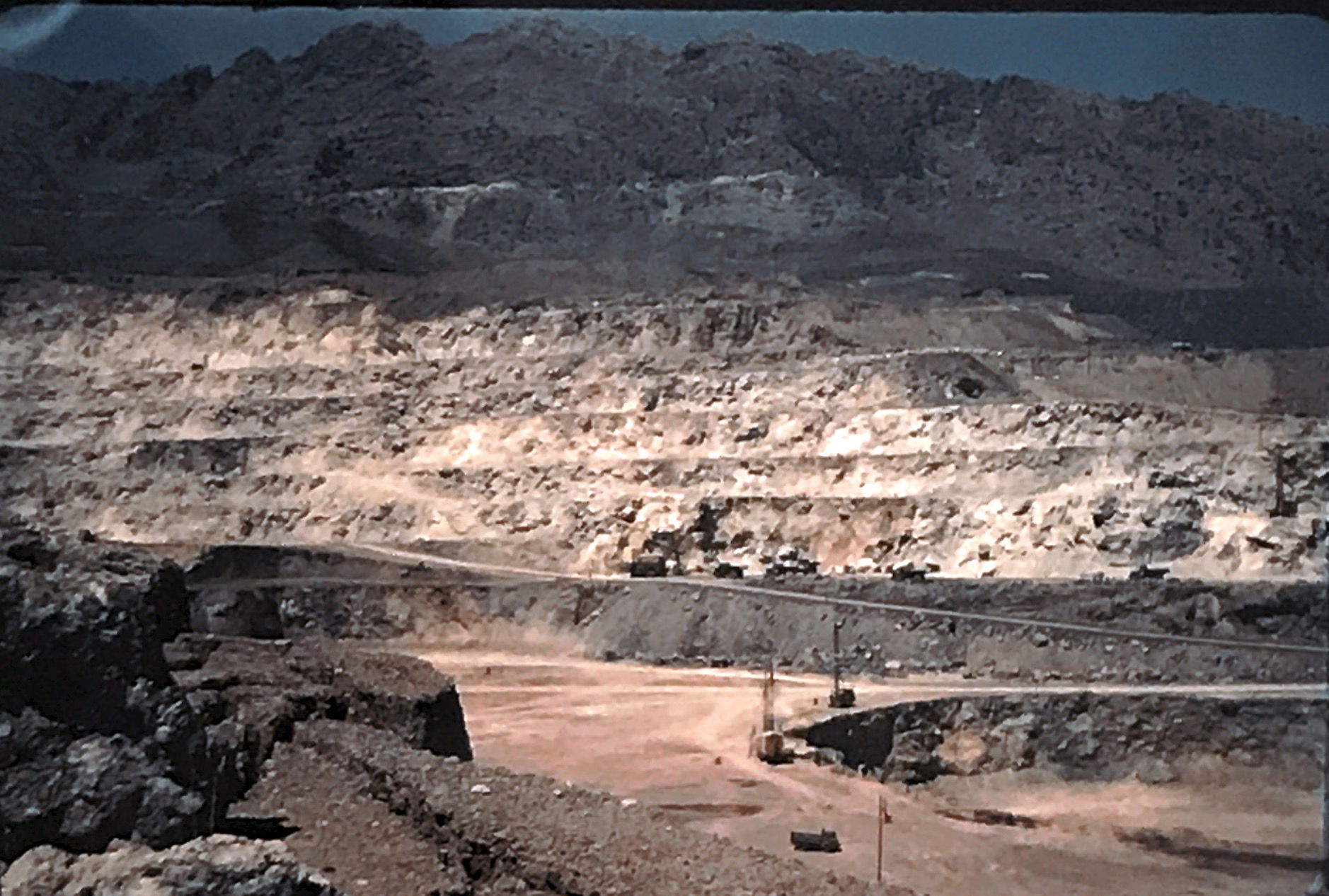 Mine de fer Ouenza - Avril 1961