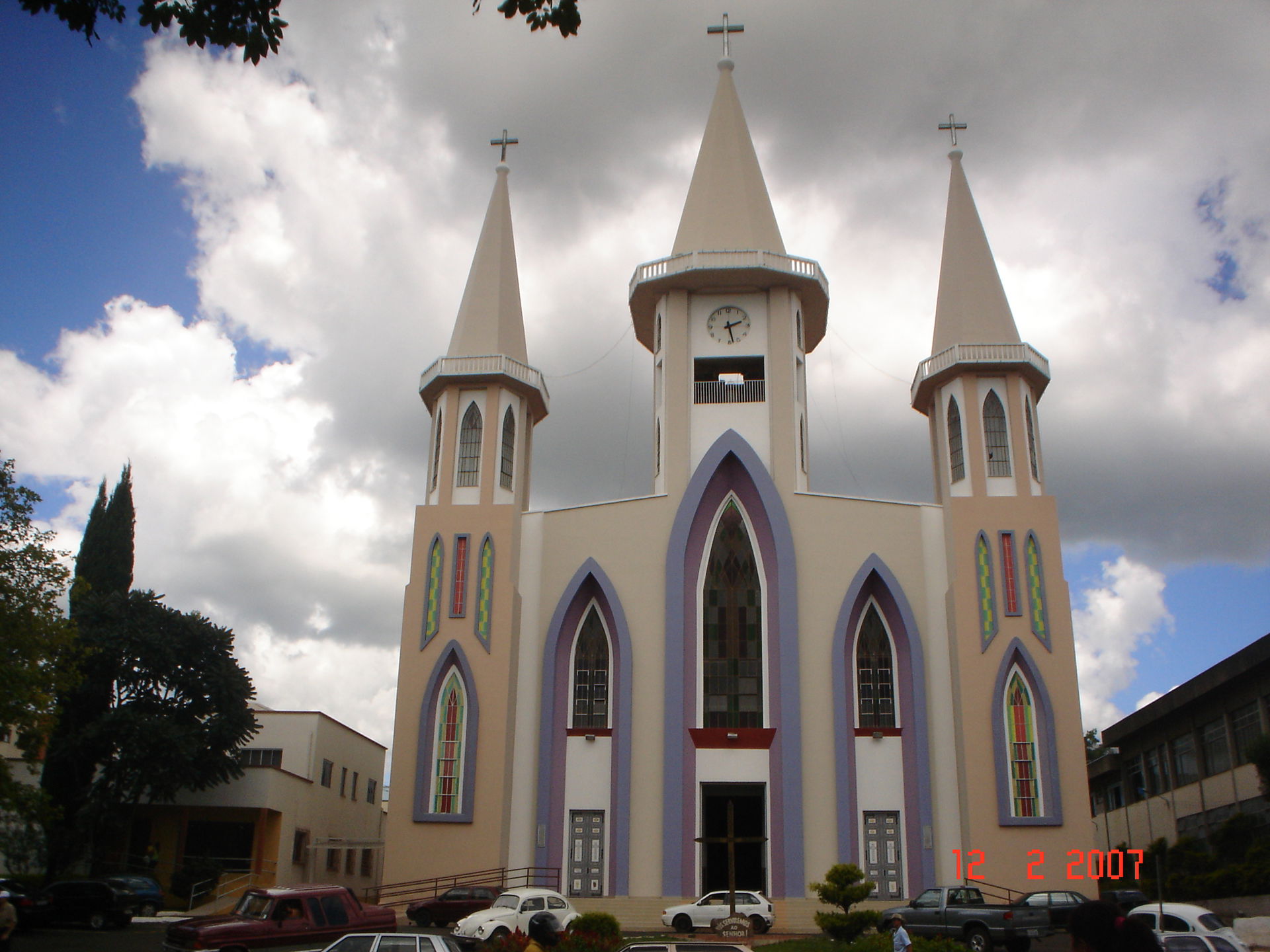 Igreja Central de Xanxerê, Santa Catarina, Brasil.