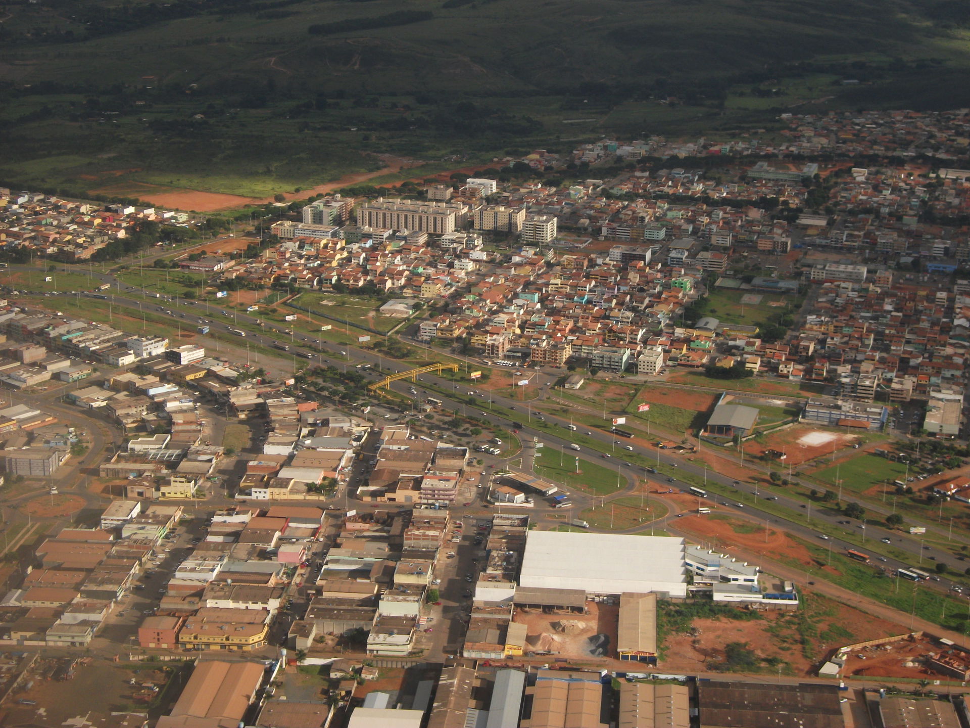 Vista parcial de Riacho Fundo - DF.