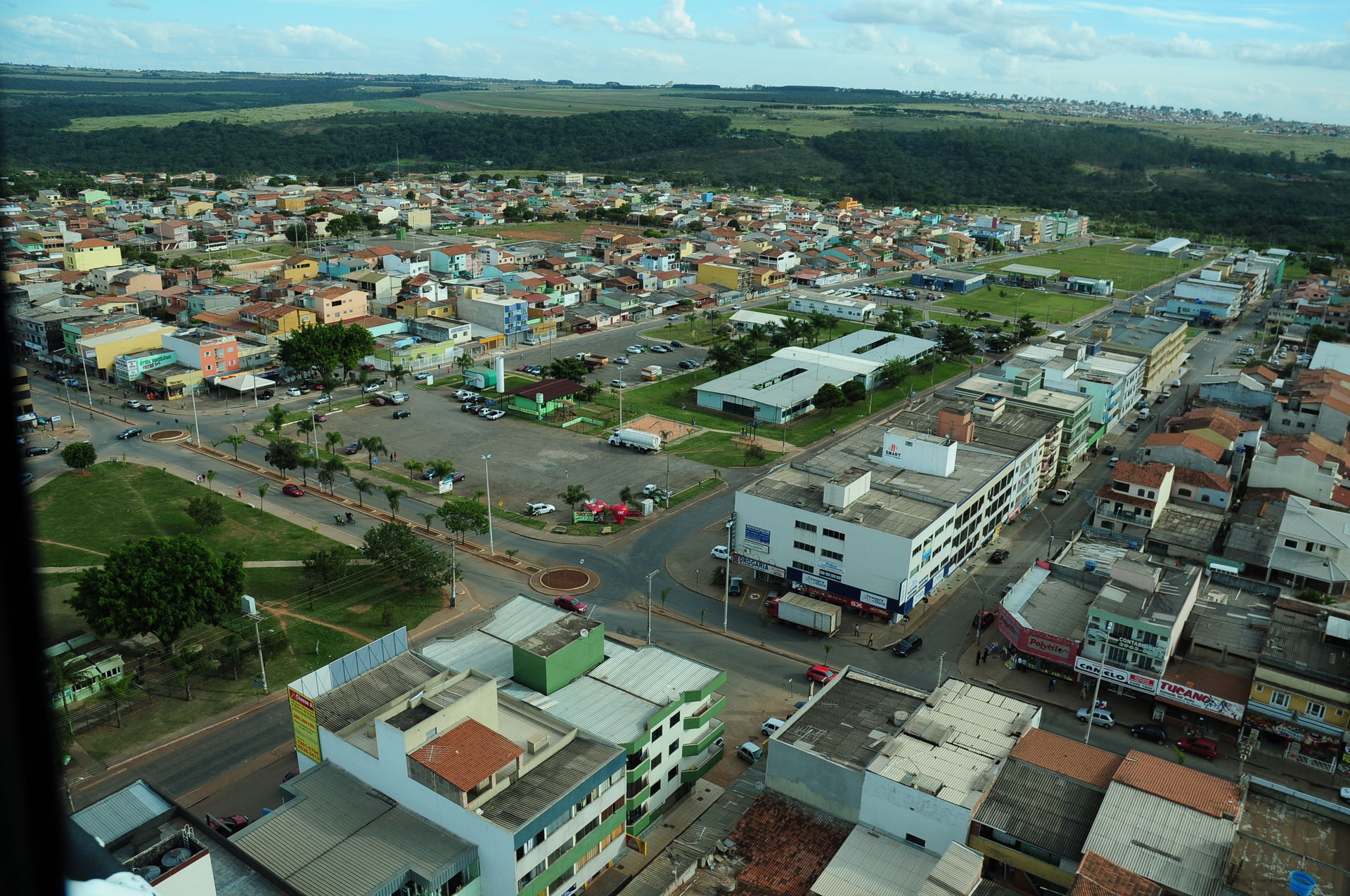 Vista parcial de Riacho Fundo - DF.