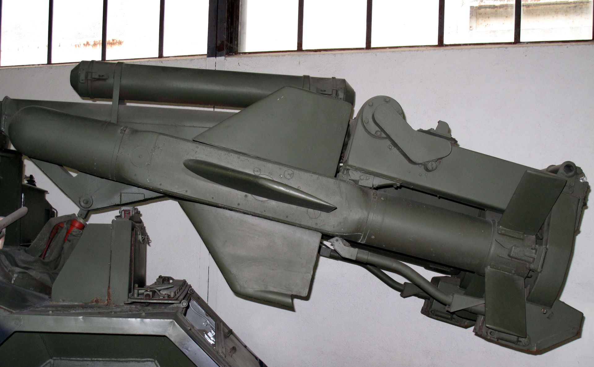 Malkara missile. On display at Saumur Général Estienne museum.