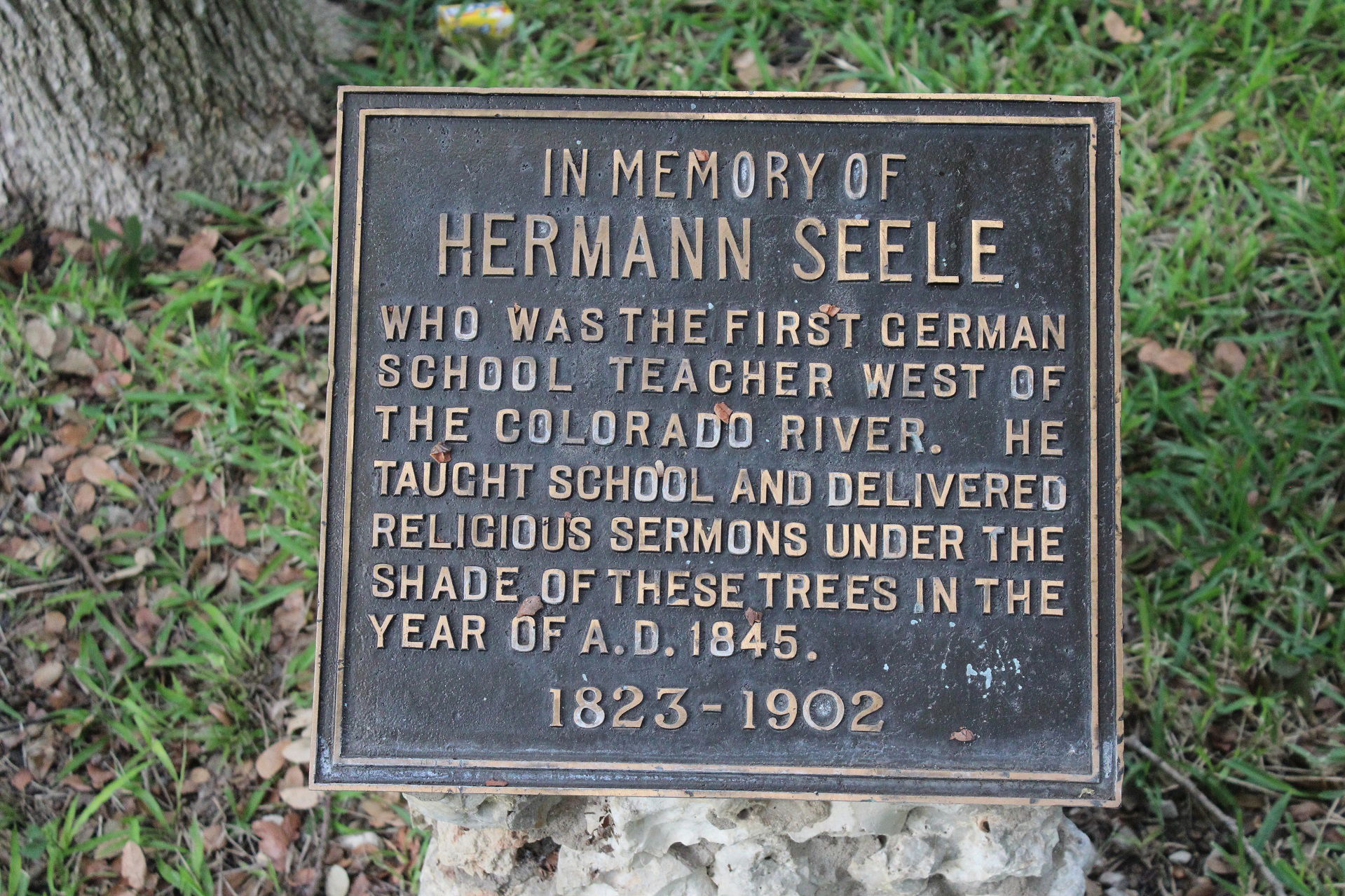 Hermann Seele. (April 14,1832 - March 18 1902) A native of Hild…
