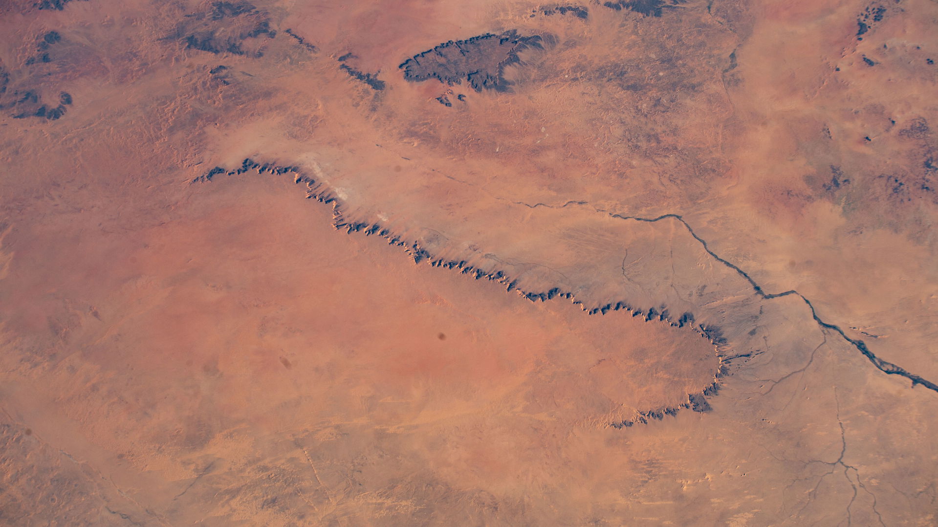 iss072e474251 (Jan. 14, 2025) --- A portion of the Libyan Deser…