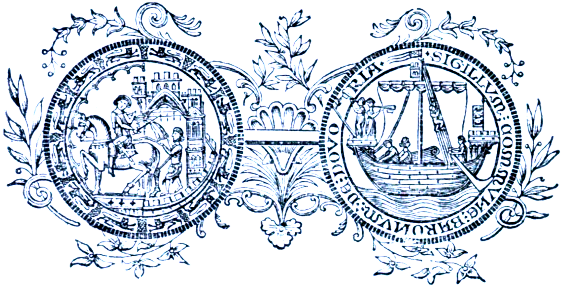 Caption: "Corporate Seal."
The municipal seal of the borough of…