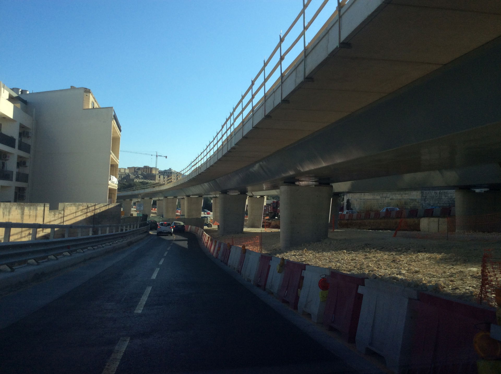 San Gwann flyover