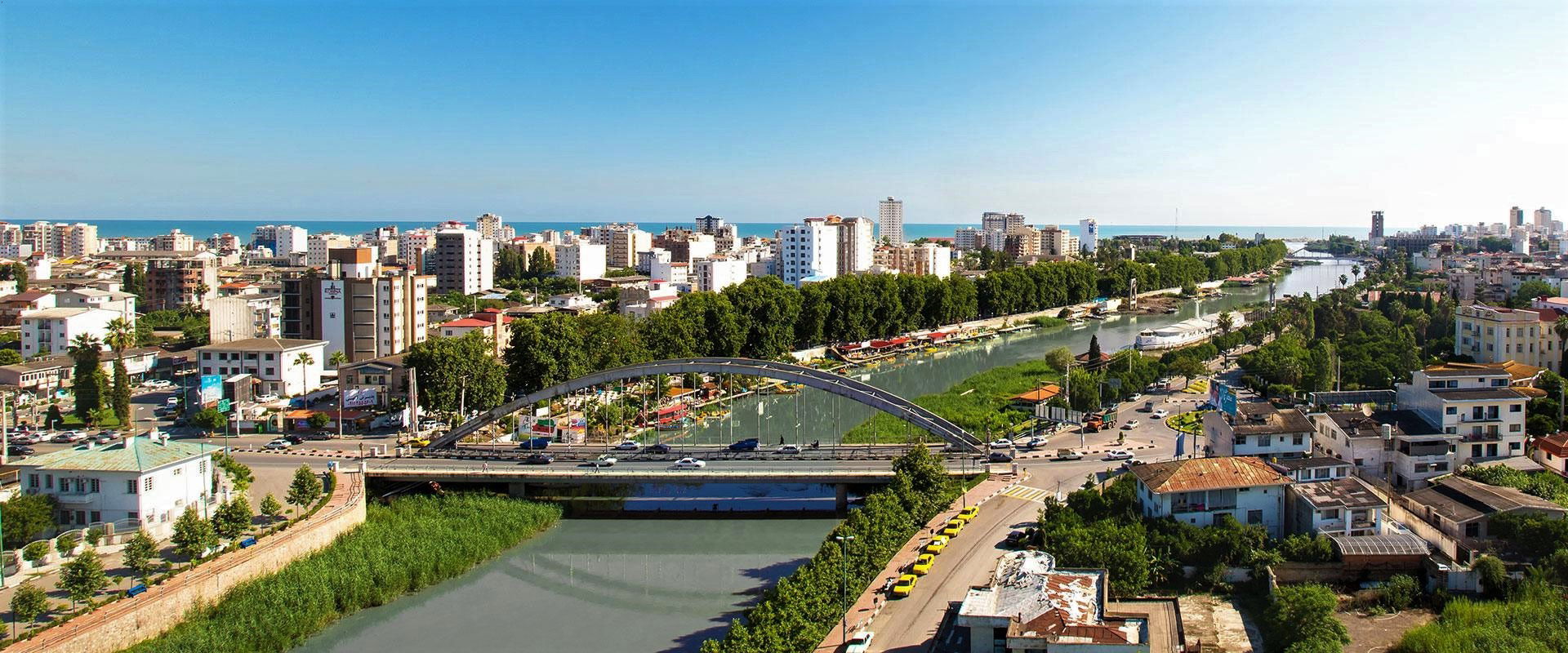 Babolsar Bridge from Tower